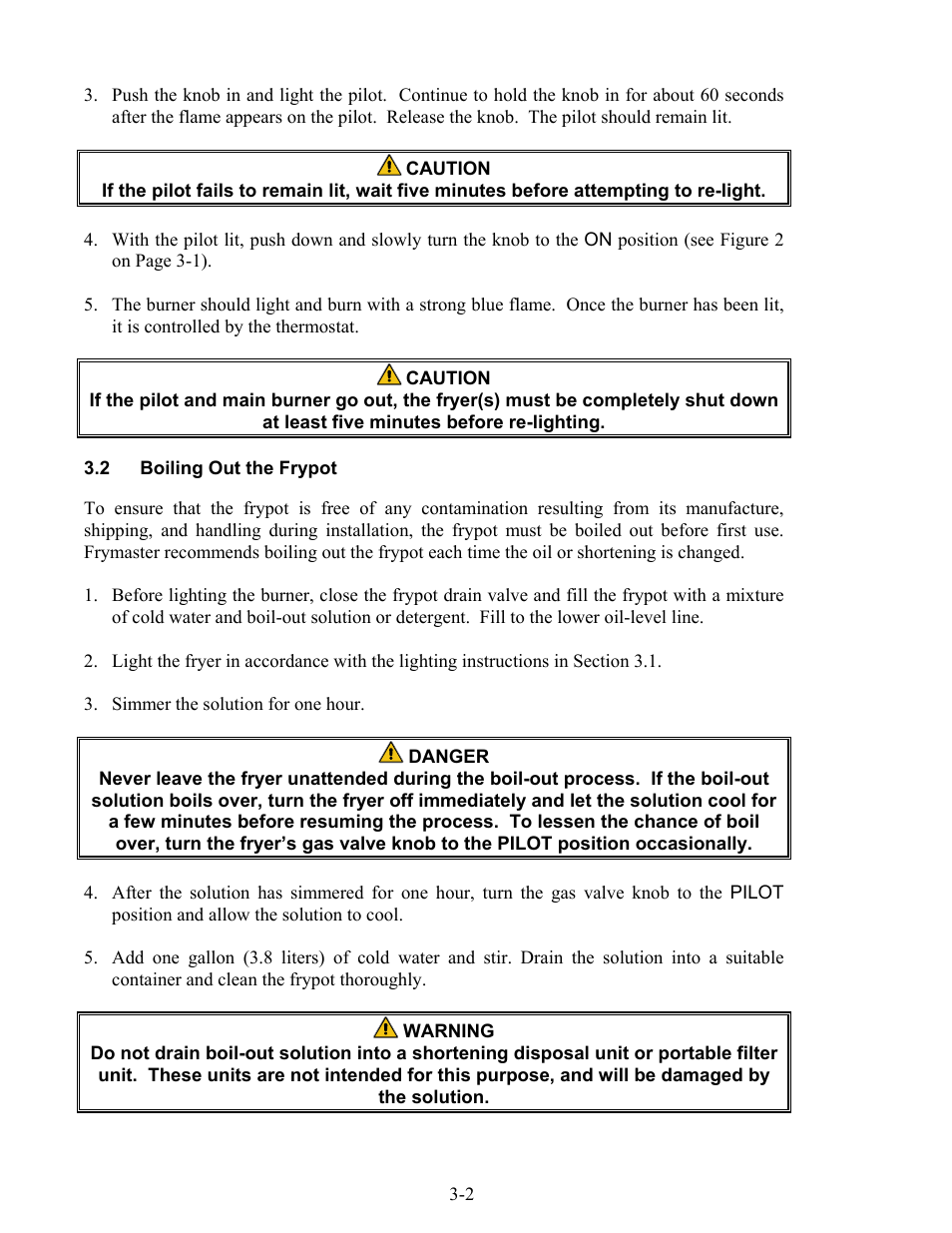 Frymaster GF14 User Manual | Page 15 / 26