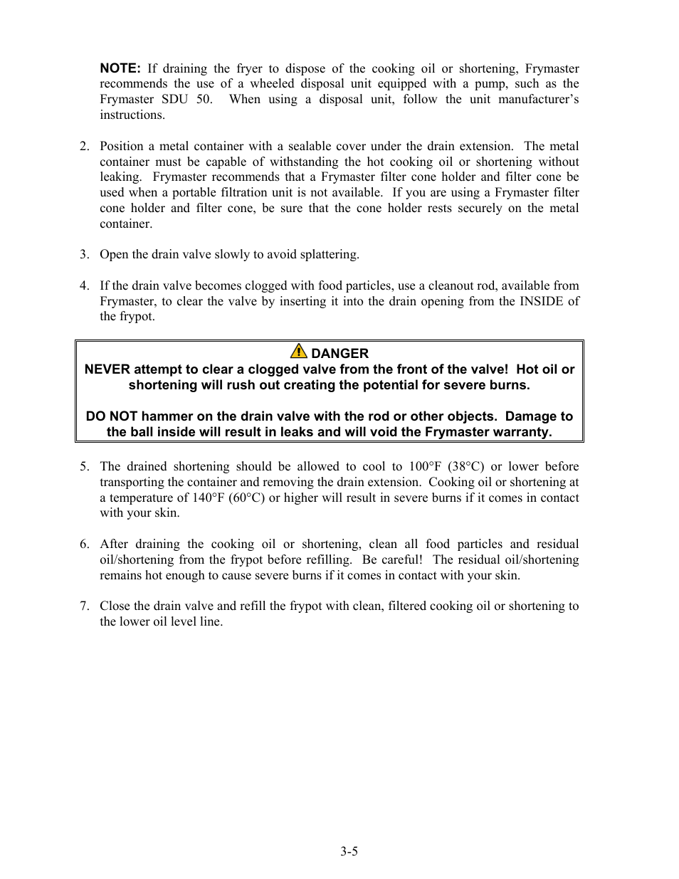 Frymaster GF14 User Manual | Page 18 / 26