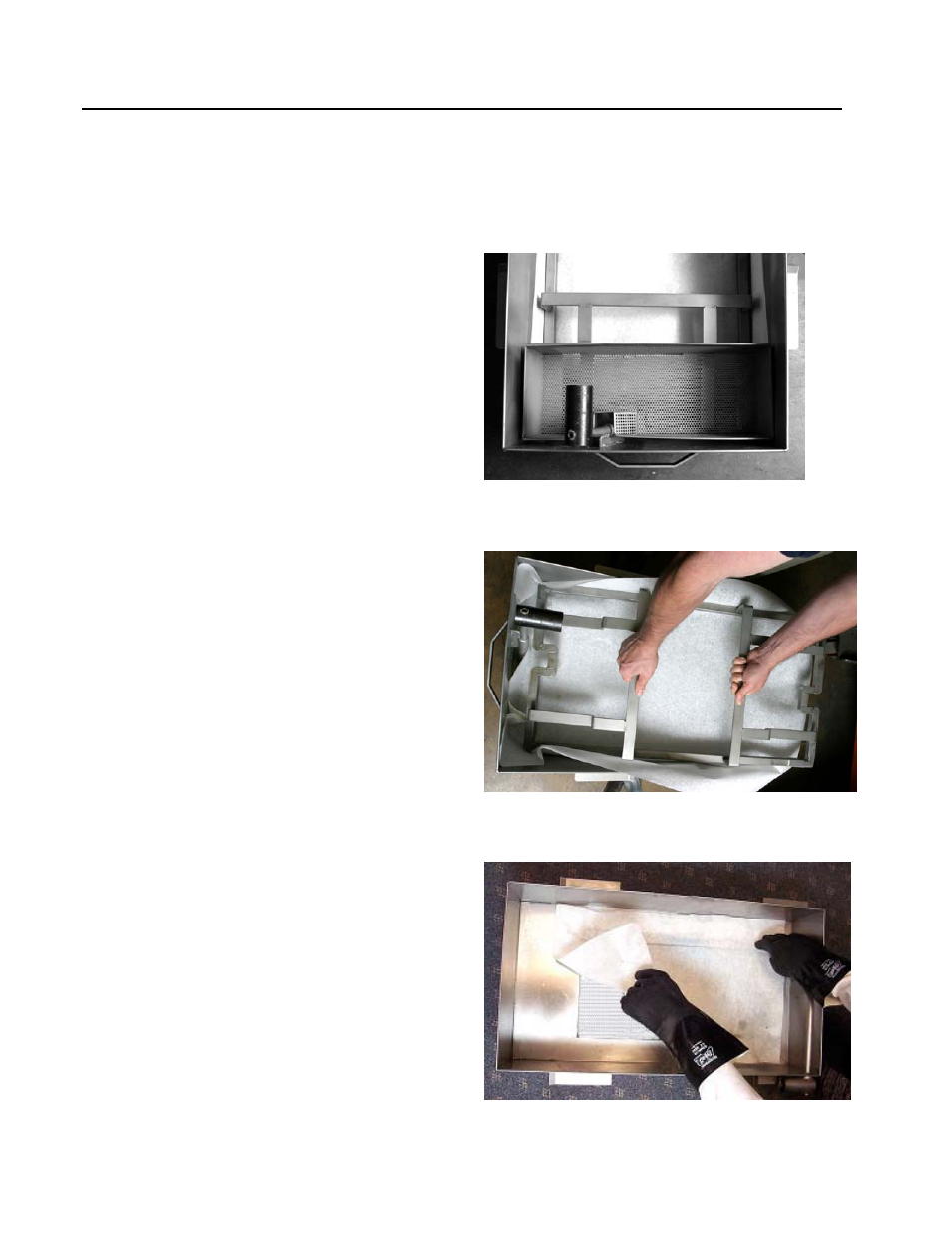 2 filter preparation (cont.) | Frymaster COOL ZONE SERIES *8196329* User Manual | Page 31 / 52