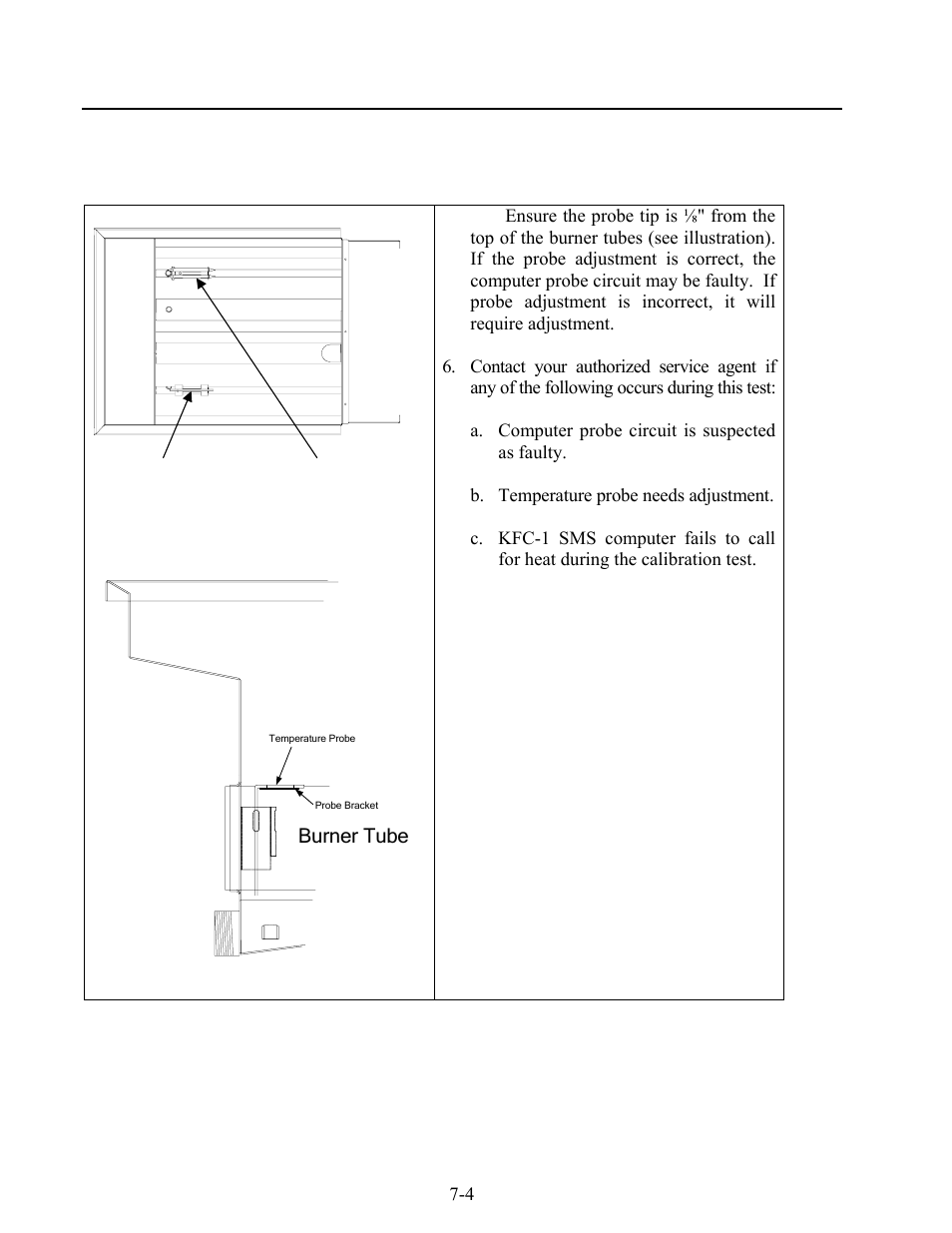 2 fryer troubleshooting (cont.), Burner tube | Frymaster COOL ZONE SERIES *8196329* User Manual | Page 45 / 52