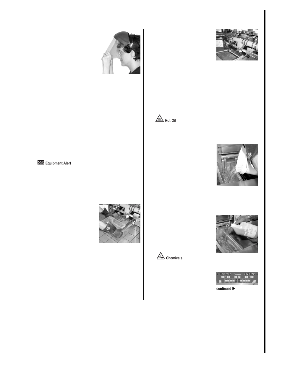 Boil out fry vats (electric fryers only) | Frymaster FR2 User Manual | Page 12 / 28