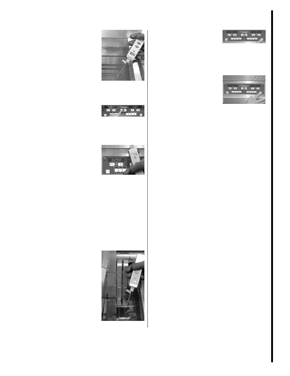 Calibrate fryer | Frymaster FR2 User Manual | Page 8 / 28