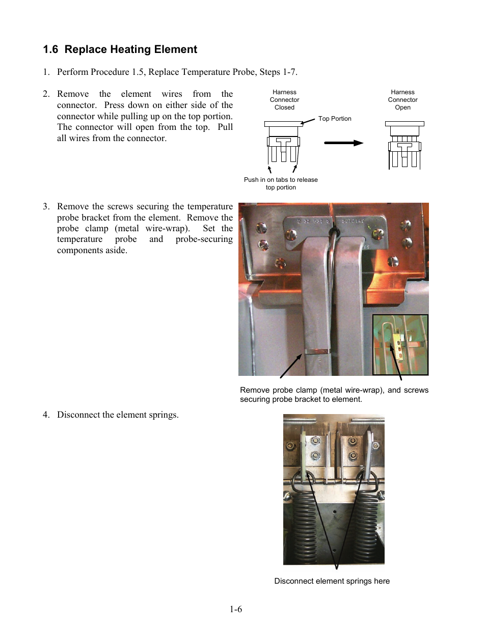 6 replace heating element | Frymaster H17 User Manual | Page 10 / 86