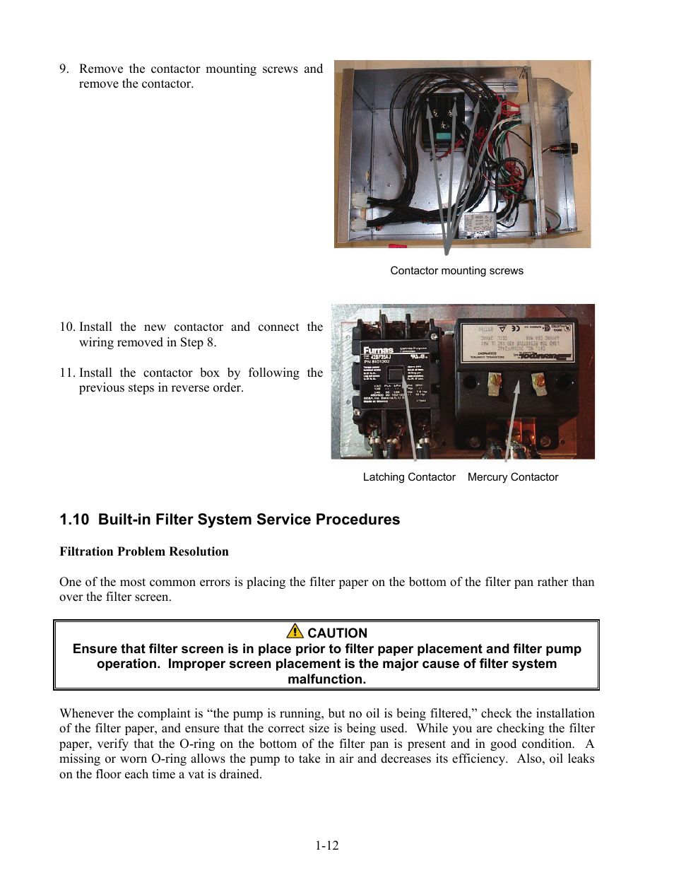 Frymaster H17 User Manual | Page 16 / 86