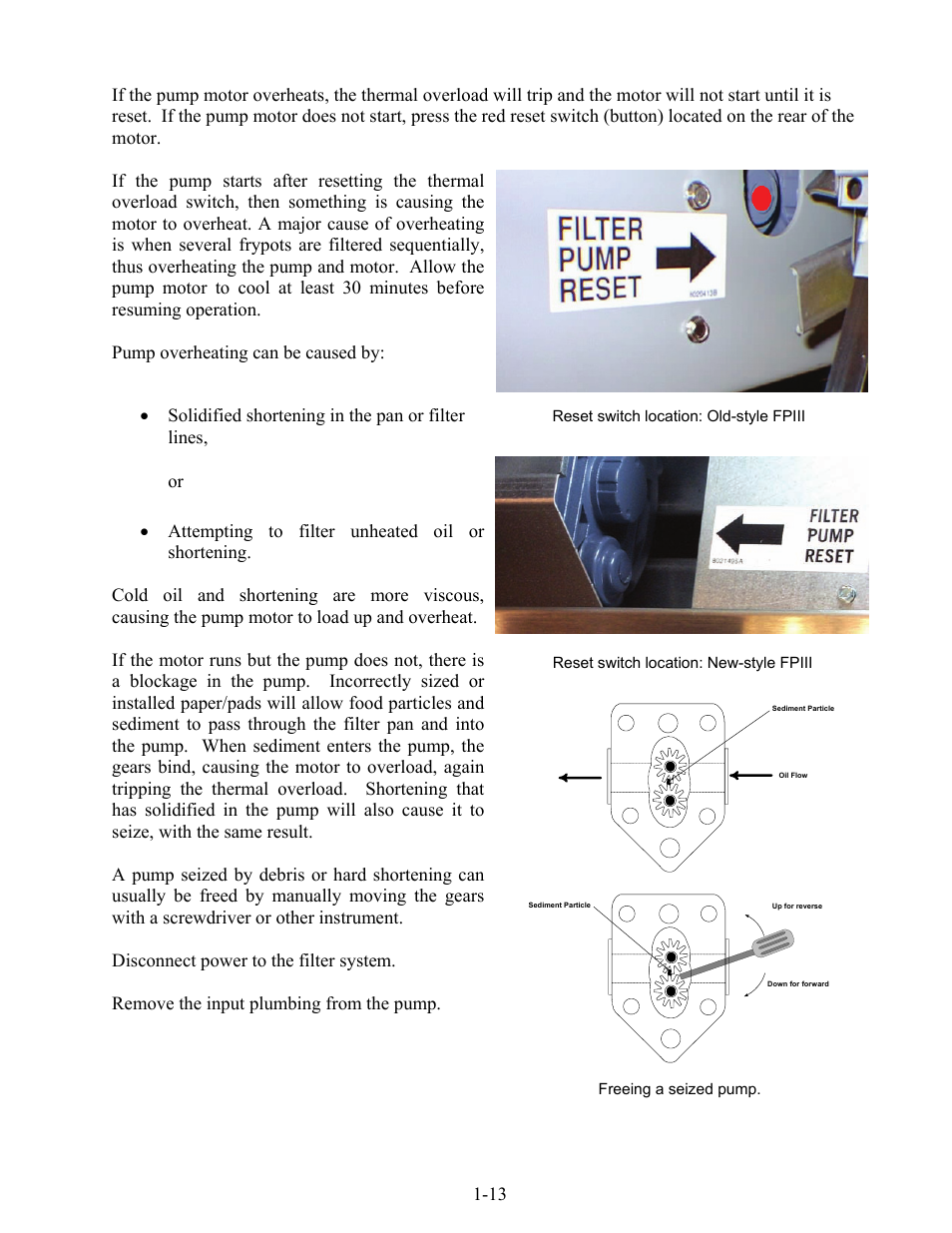 Frymaster H17 User Manual | Page 17 / 86