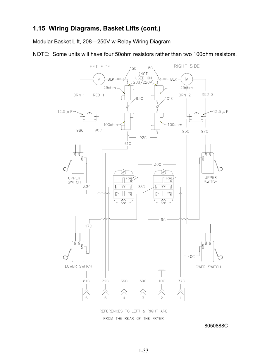 Frymaster H17 User Manual | Page 37 / 86