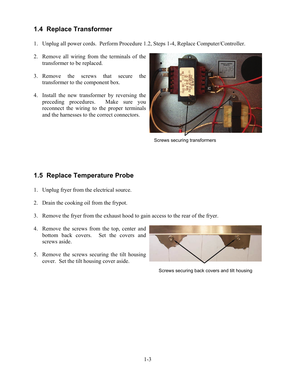 Frymaster H17 User Manual | Page 7 / 86