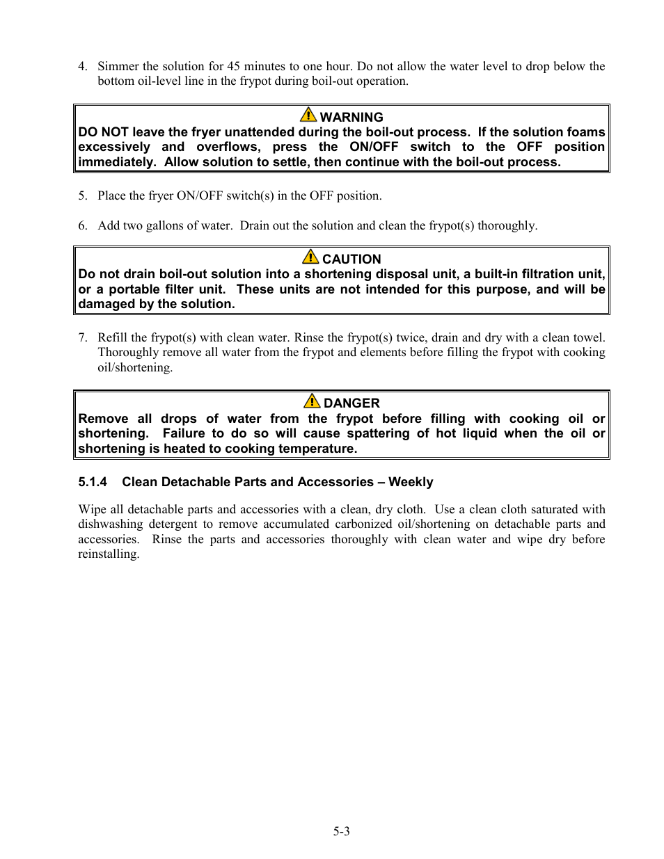 Frymaster H14 User Manual | Page 21 / 33