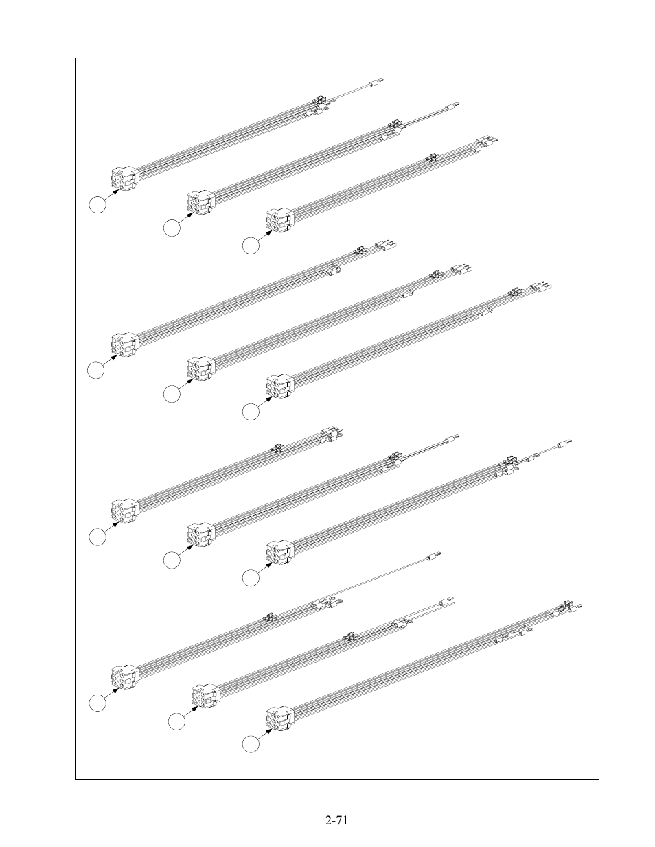 Transformer box plug assemblies | Frymaster H50 Series User Manual | Page 134 / 138