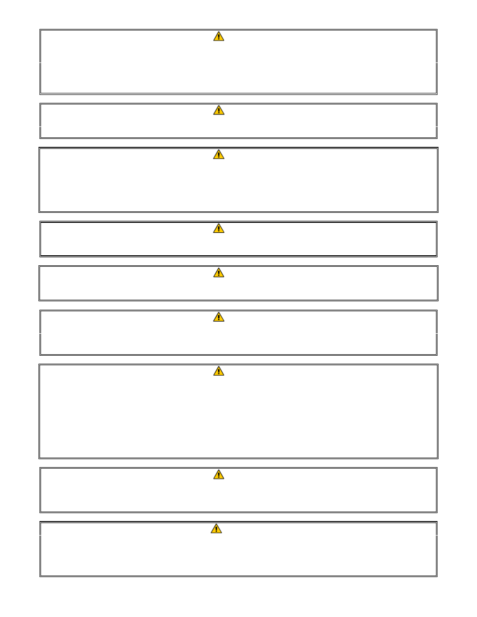 Frymaster H50 Series User Manual | Page 3 / 138