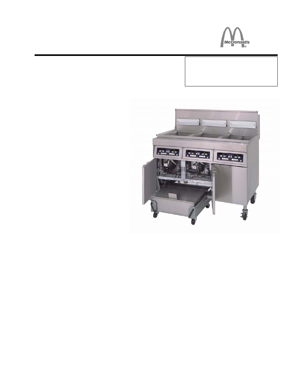 Frymaster H52 Series User Manual | 48 pages