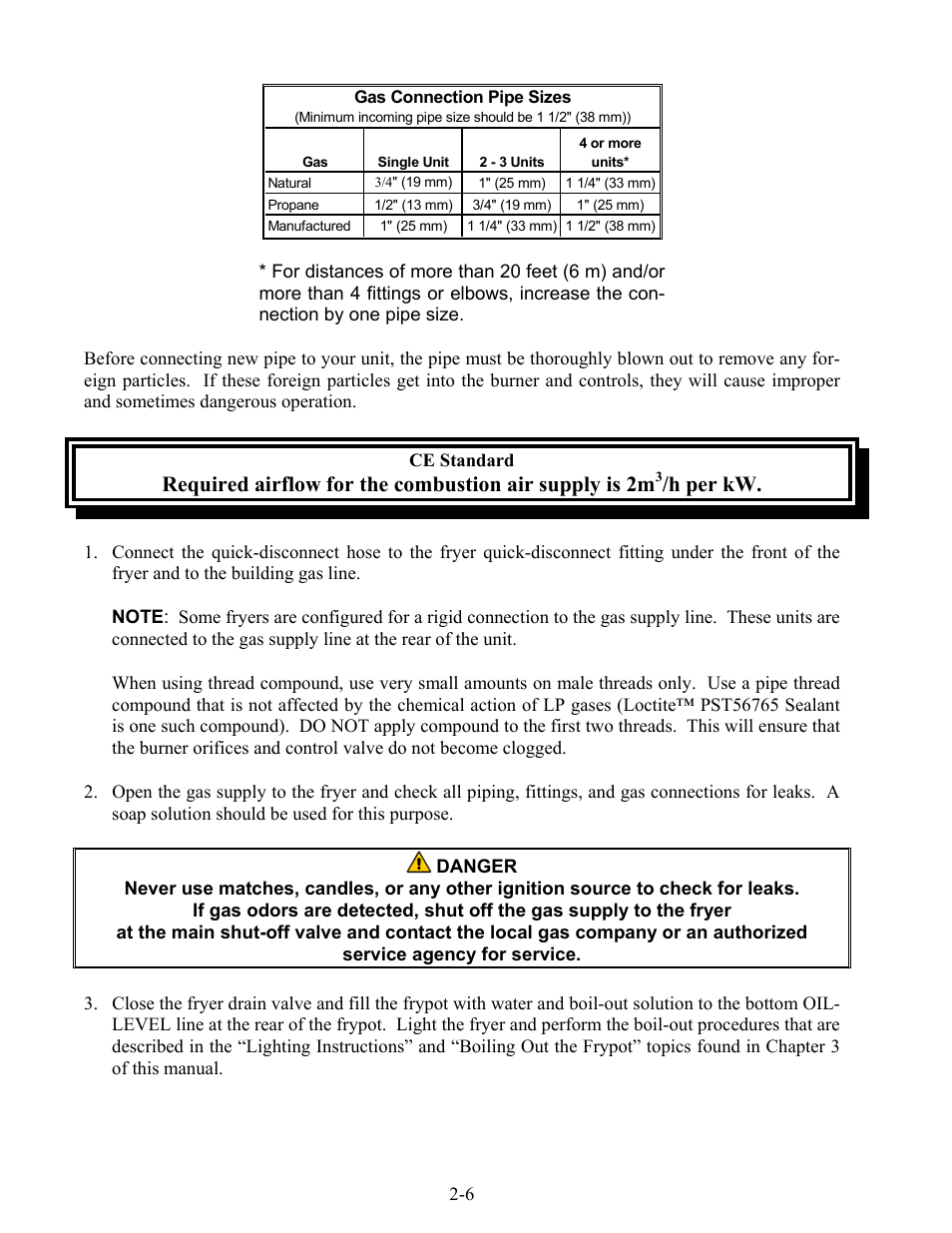 H per kw | Frymaster H52 Series User Manual | Page 11 / 48