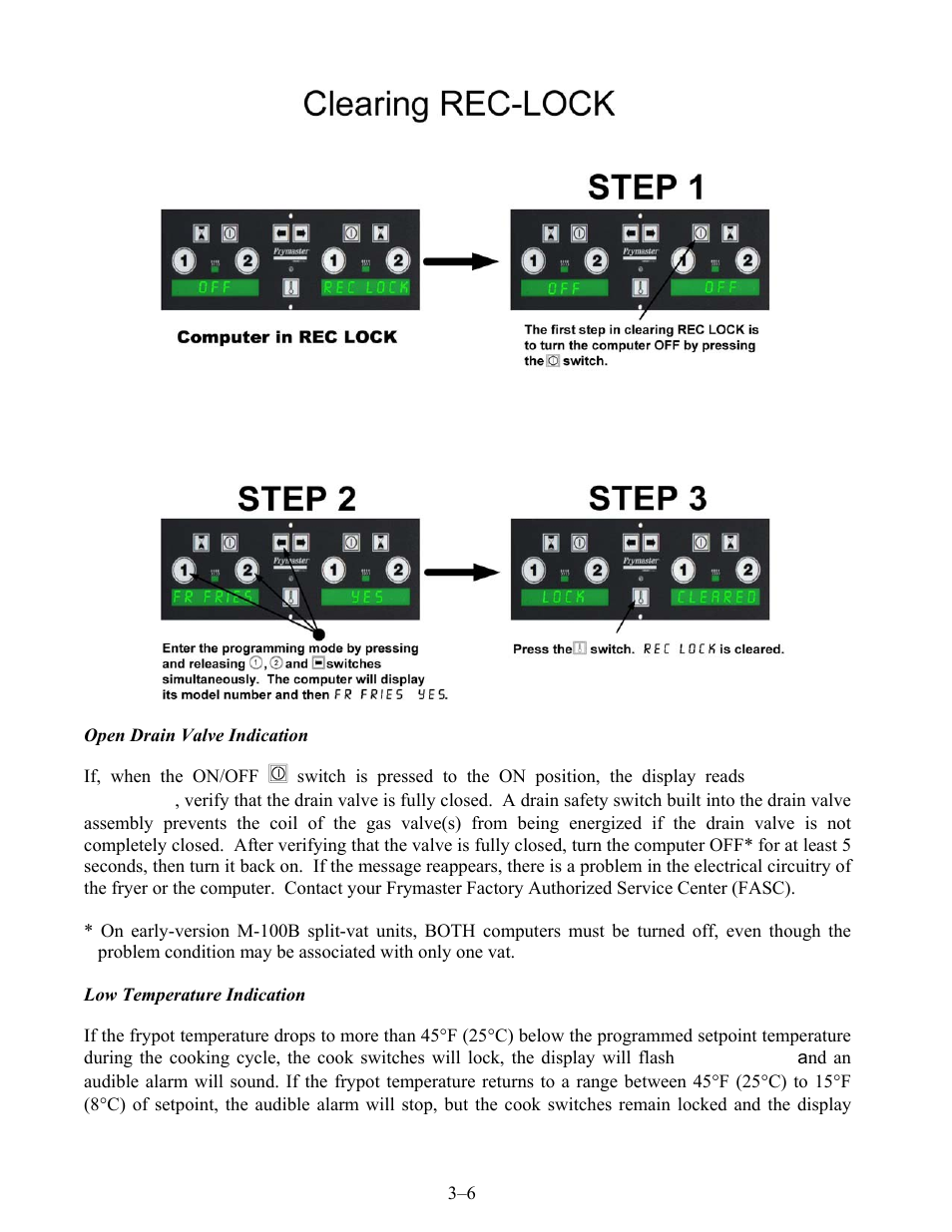 Frymaster H52 Series User Manual | Page 19 / 48