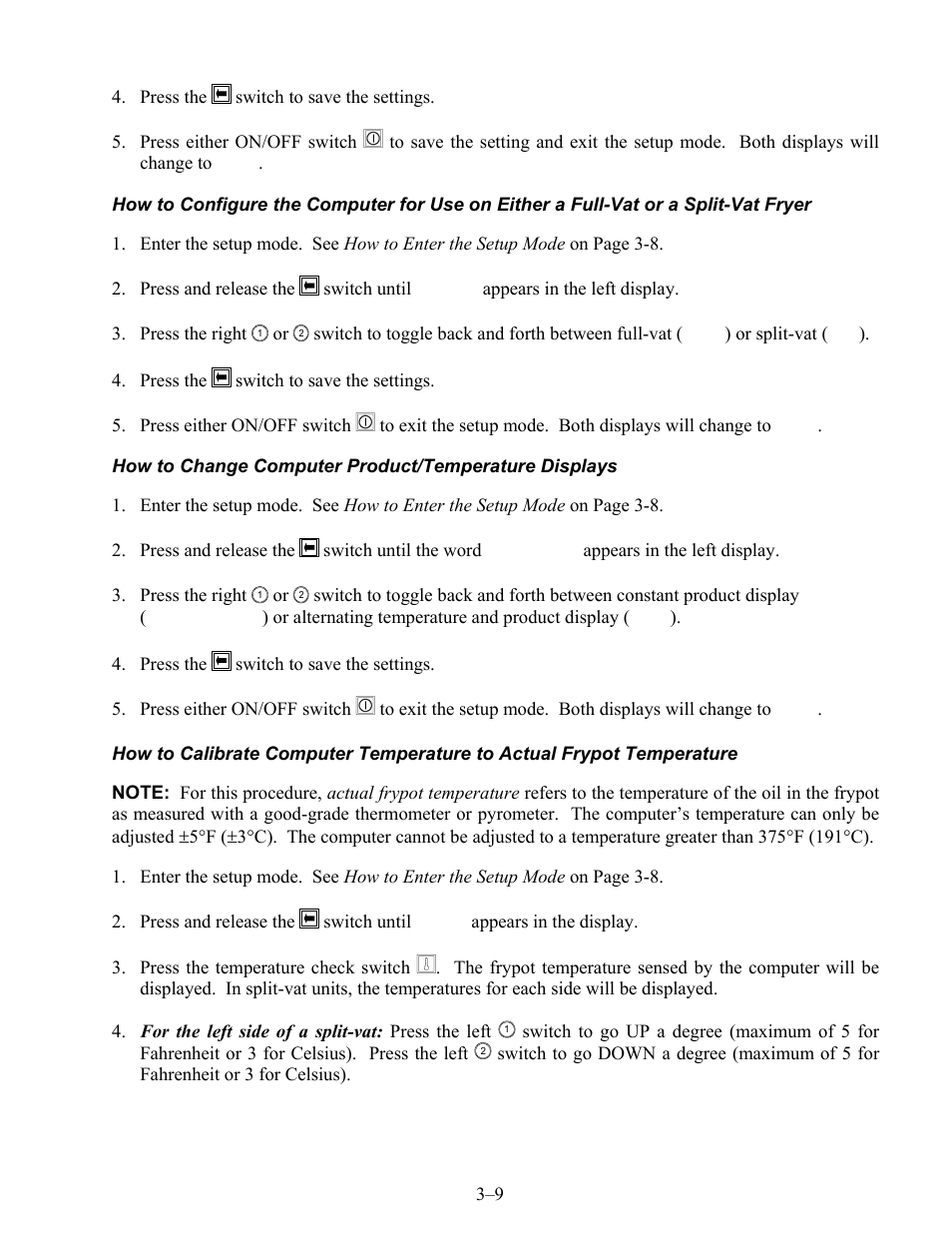 Frymaster H52 Series User Manual | Page 22 / 48