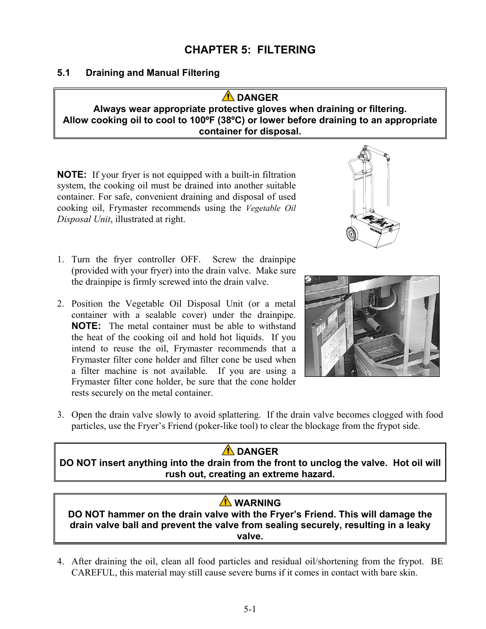 Frymaster H52 Series User Manual | Page 33 / 48