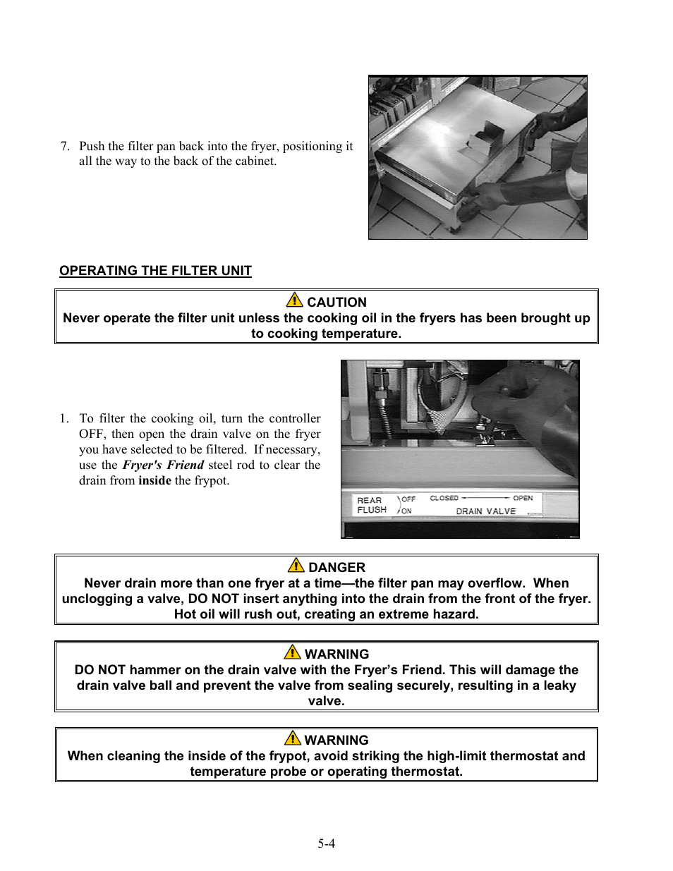 Frymaster H52 Series User Manual | Page 36 / 48