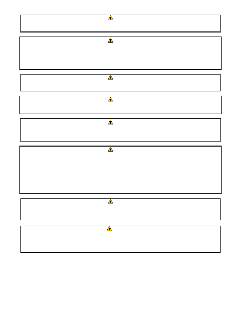 Frymaster FOOTPRINT H50 User Manual | Page 3 / 100