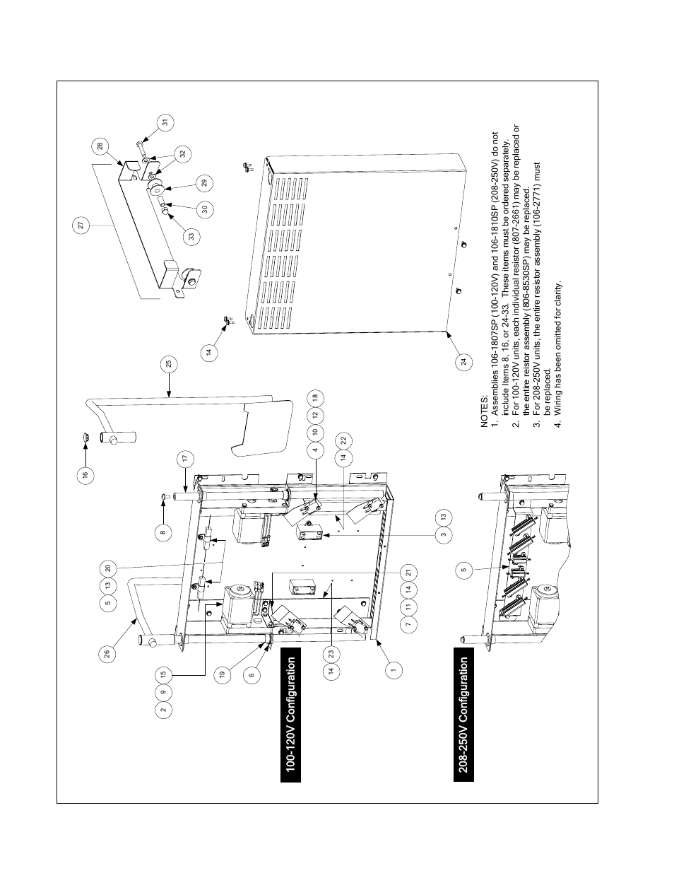 2 basket lift assemblies and component parts | Frymaster FOOTPRINT H50 User Manual | Page 58 / 100