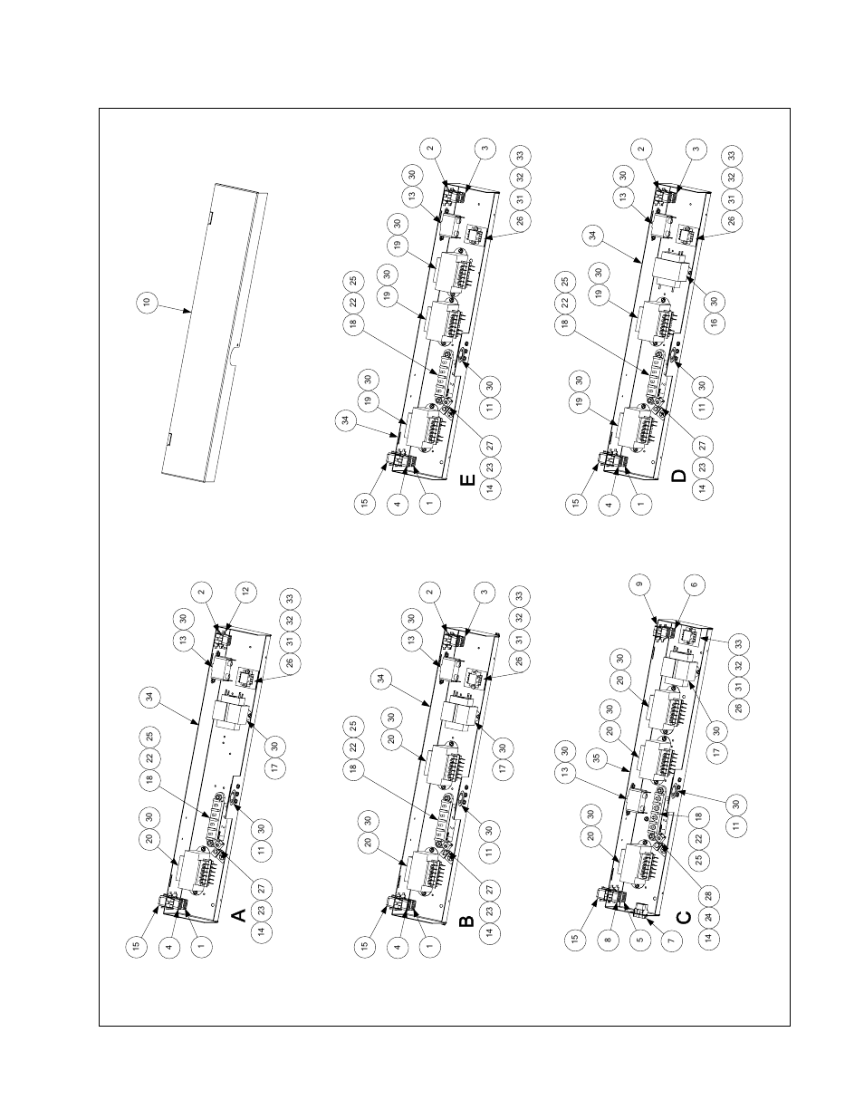 Ab c | Frymaster FOOTPRINT H50 User Manual | Page 81 / 100