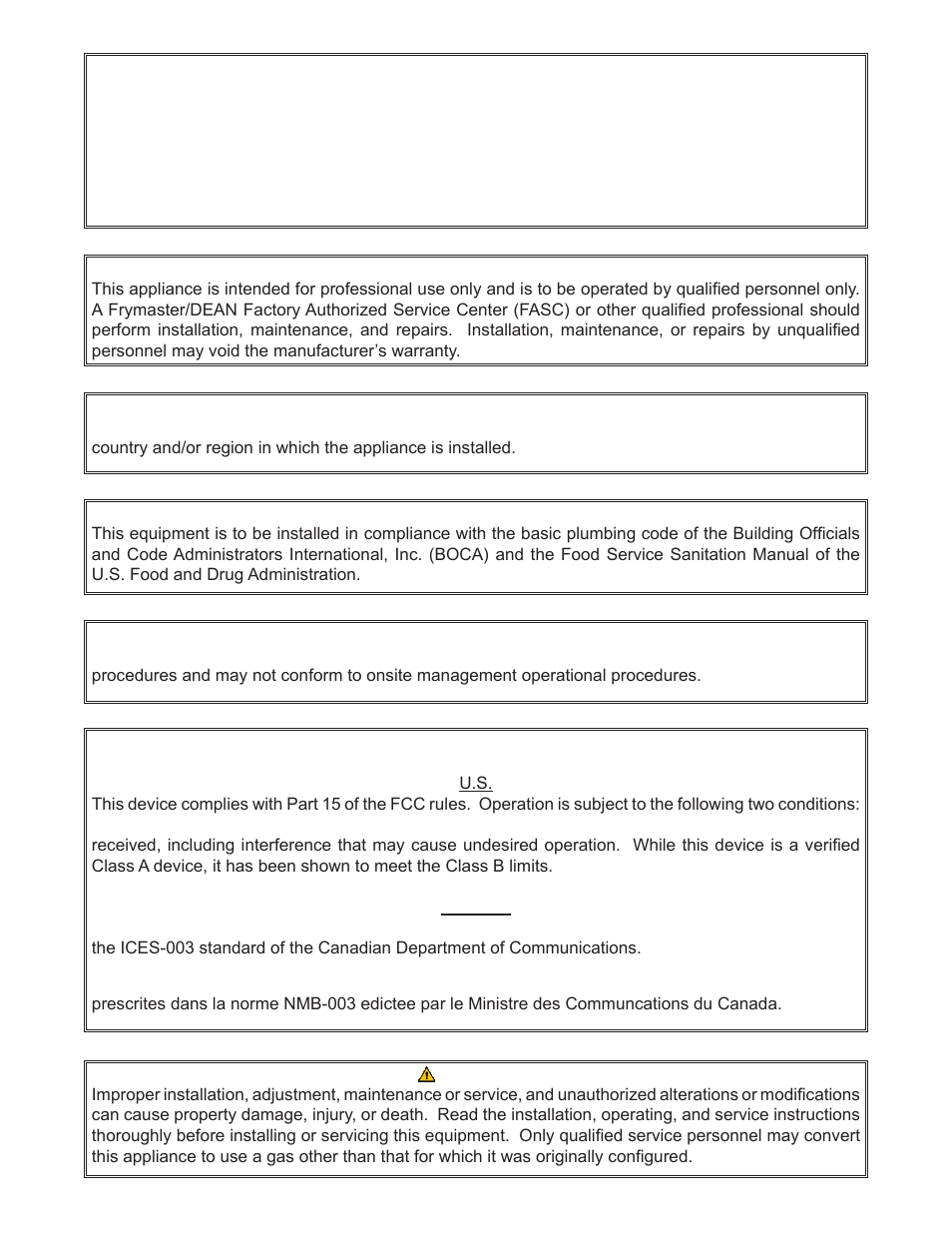 Frymaster GASFRYERSMODELS 35 User Manual | Page 2 / 80