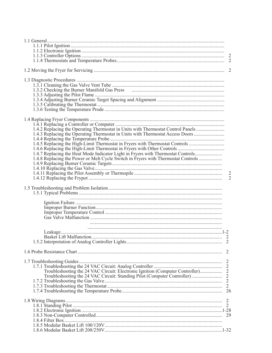 Frymaster GASFRYERSMODELS 35 User Manual | Page 4 / 80