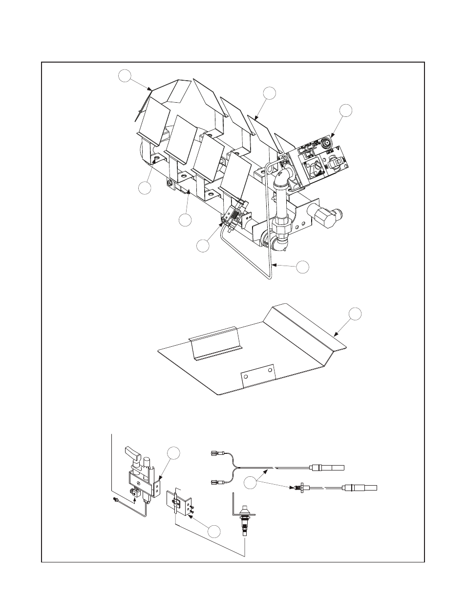 2 mj35 gas valves and burners | Frymaster GASFRYERSMODELS 35 User Manual | Page 72 / 80