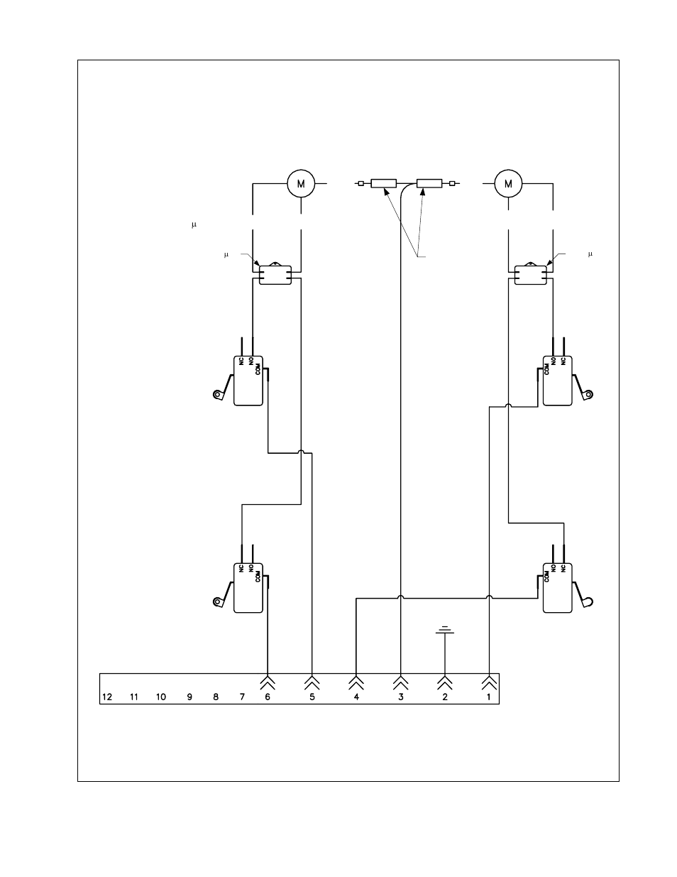 Modular basket lift simplified wiring diagram | Frymaster 45 Series User Manual | Page 33 / 86