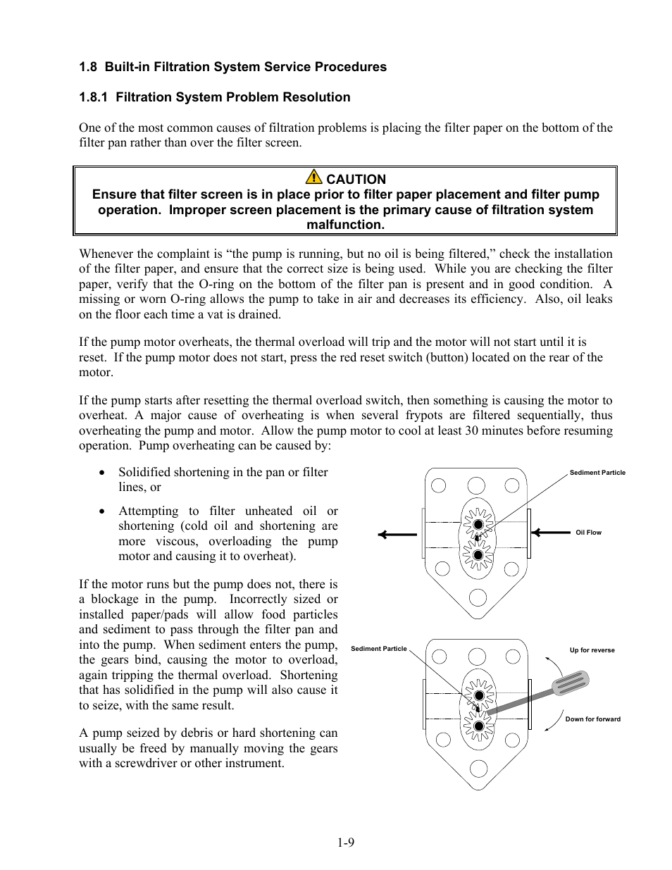 Frymaster BIPH14 series User Manual | Page 13 / 54