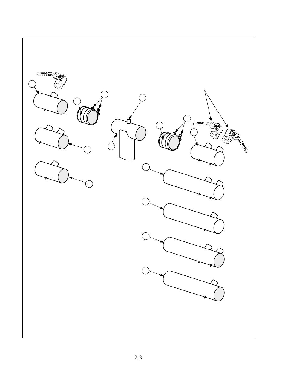 8 2.3.2 euro-look drain tube and associated parts | Frymaster BIPH14 series User Manual | Page 28 / 54