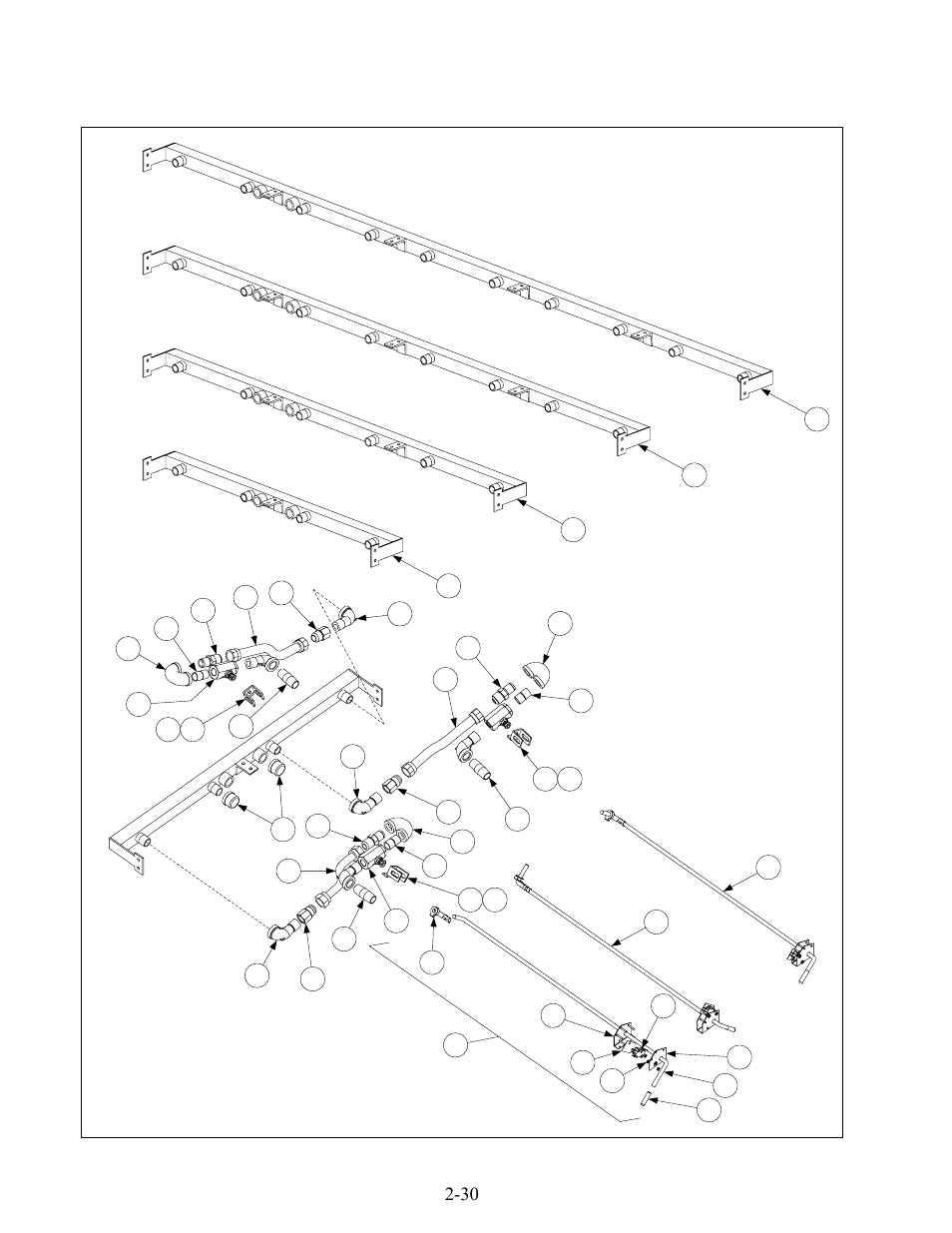 30 2.7 oil return system components | Frymaster BIPH14 series User Manual | Page 50 / 54