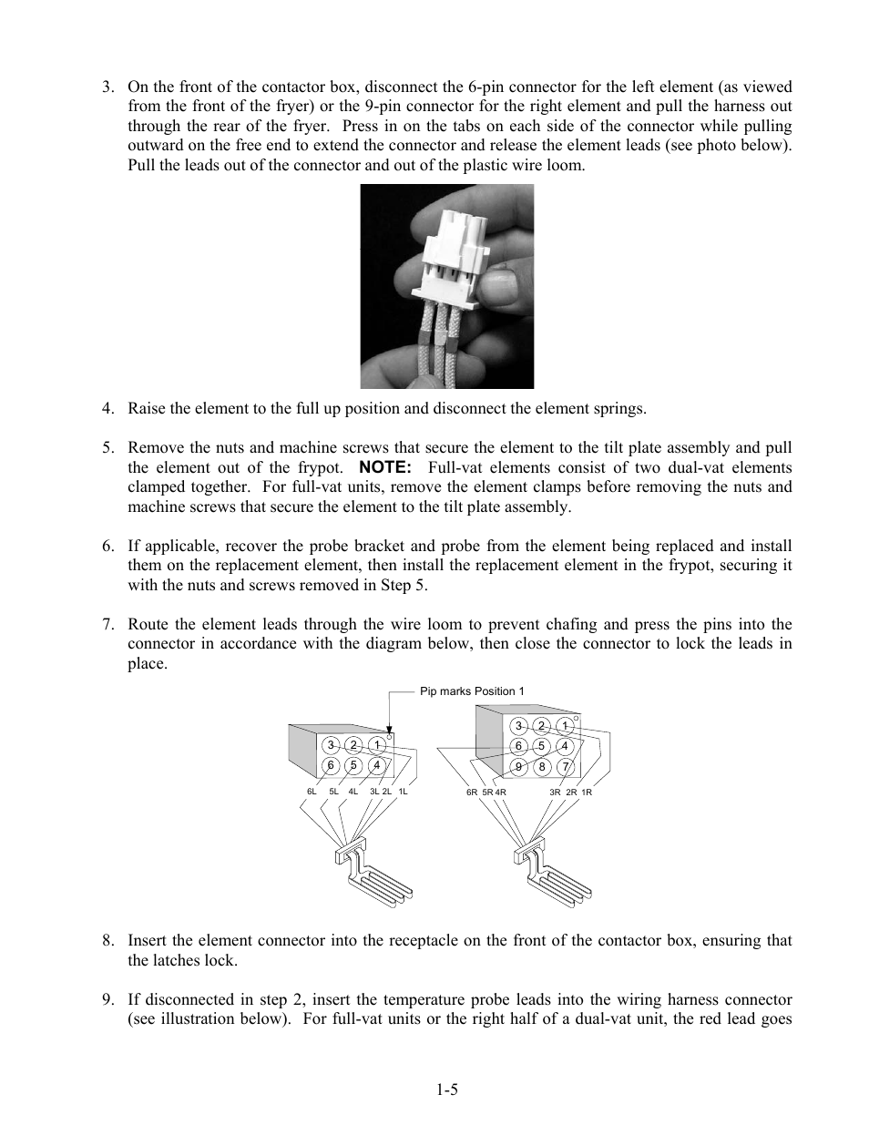 Frymaster BIPH14 series User Manual | Page 9 / 54