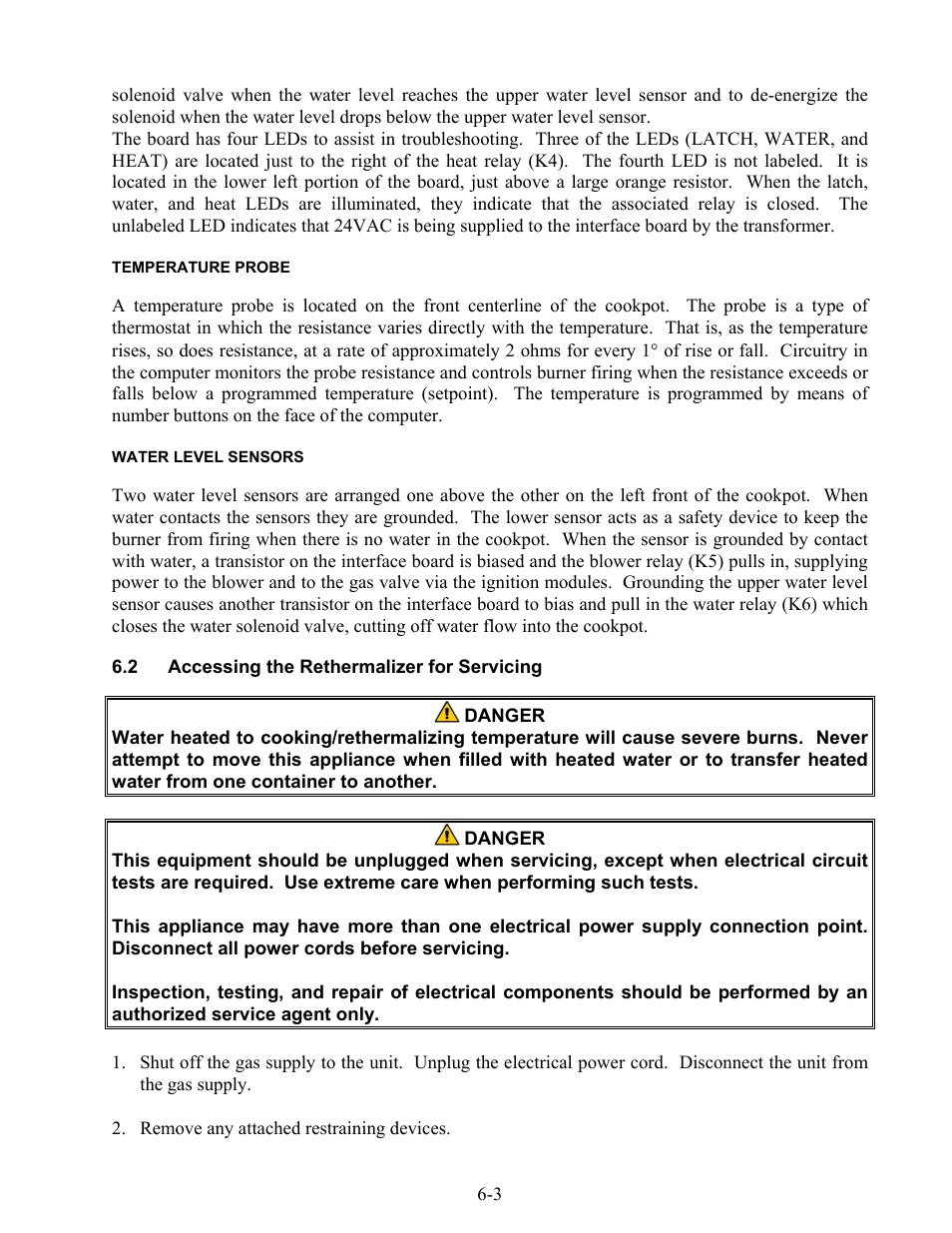 Frymaster Gas Rethermalizers FBKR18 Series User Manual | Page 36 / 60