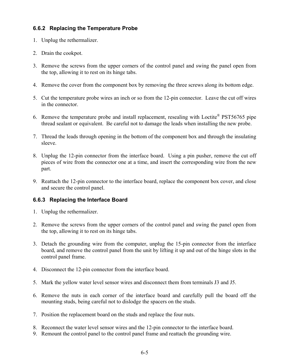 Frymaster Gas Rethermalizers FBKR18 Series User Manual | Page 38 / 60