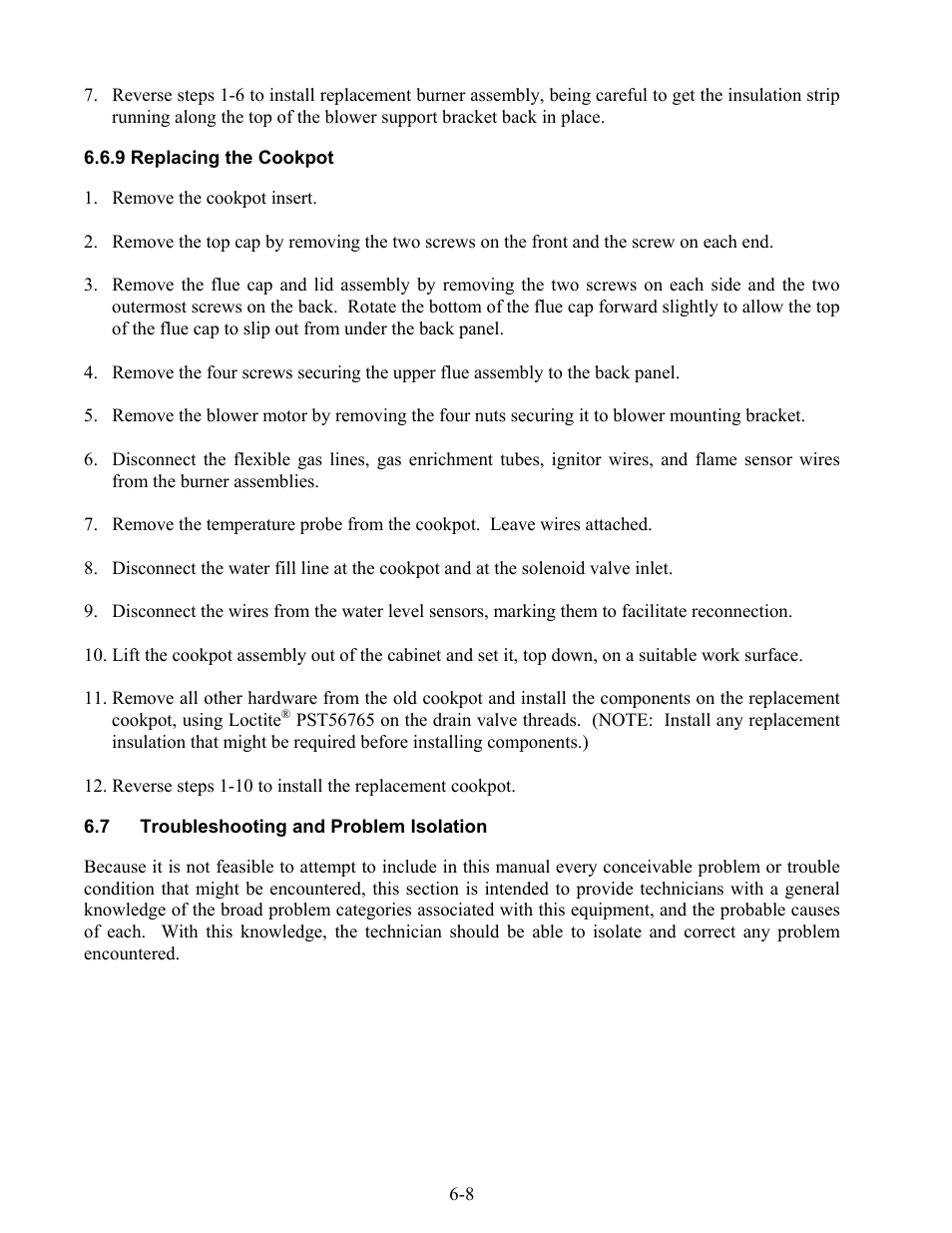Frymaster Gas Rethermalizers FBKR18 Series User Manual | Page 41 / 60