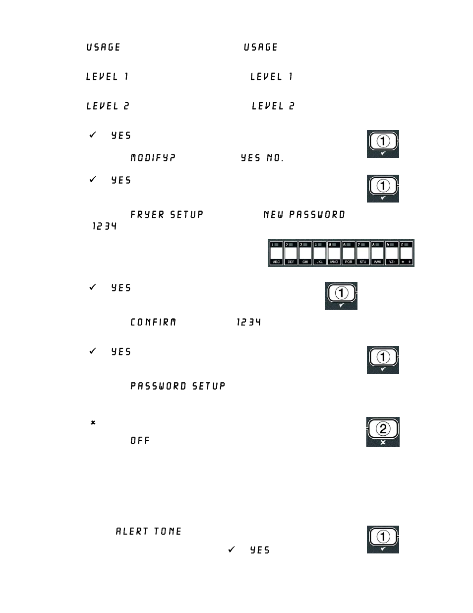 4 alert tone mode | Frymaster SERIES GEN II LOVTM BIGLA30 User Manual | Page 56 / 86