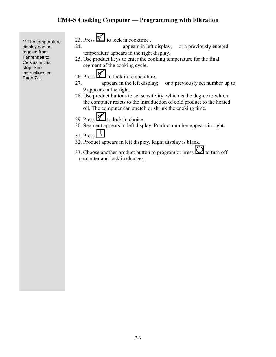 Frymaster cm45 s User Manual | Page 12 / 26
