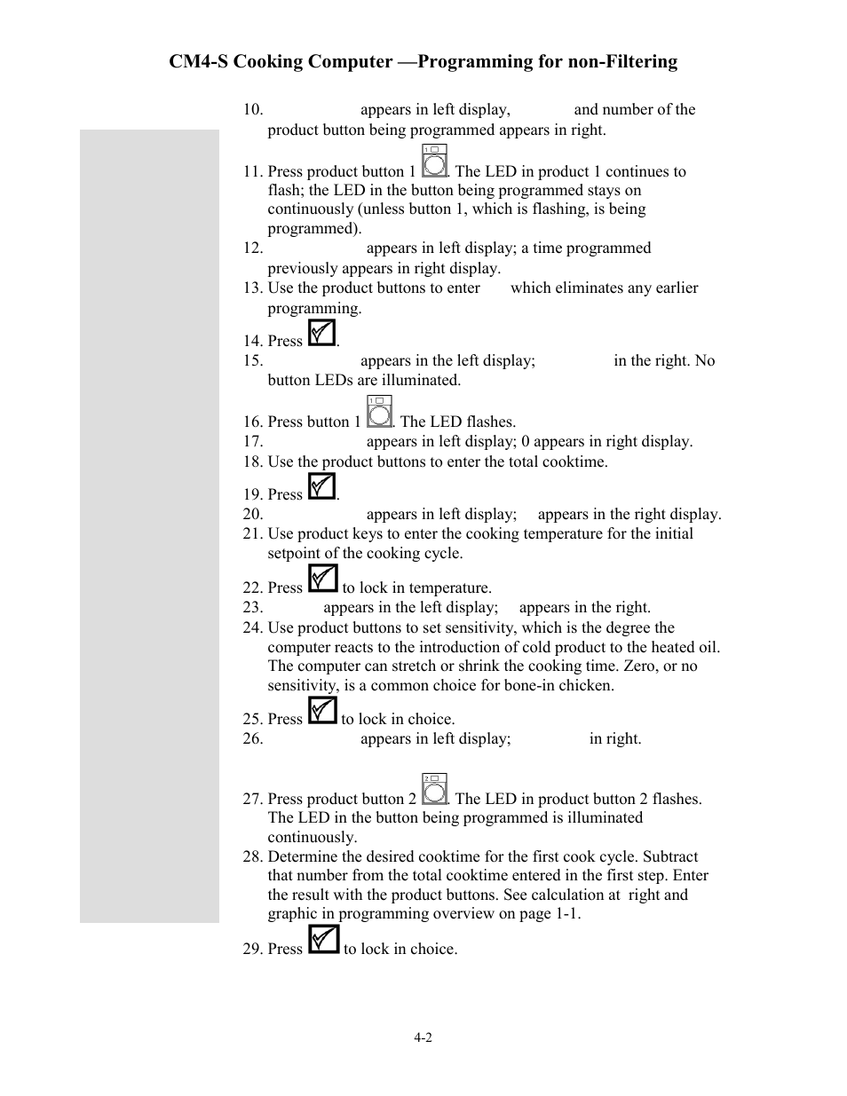 Frymaster cm45 s User Manual | Page 15 / 26