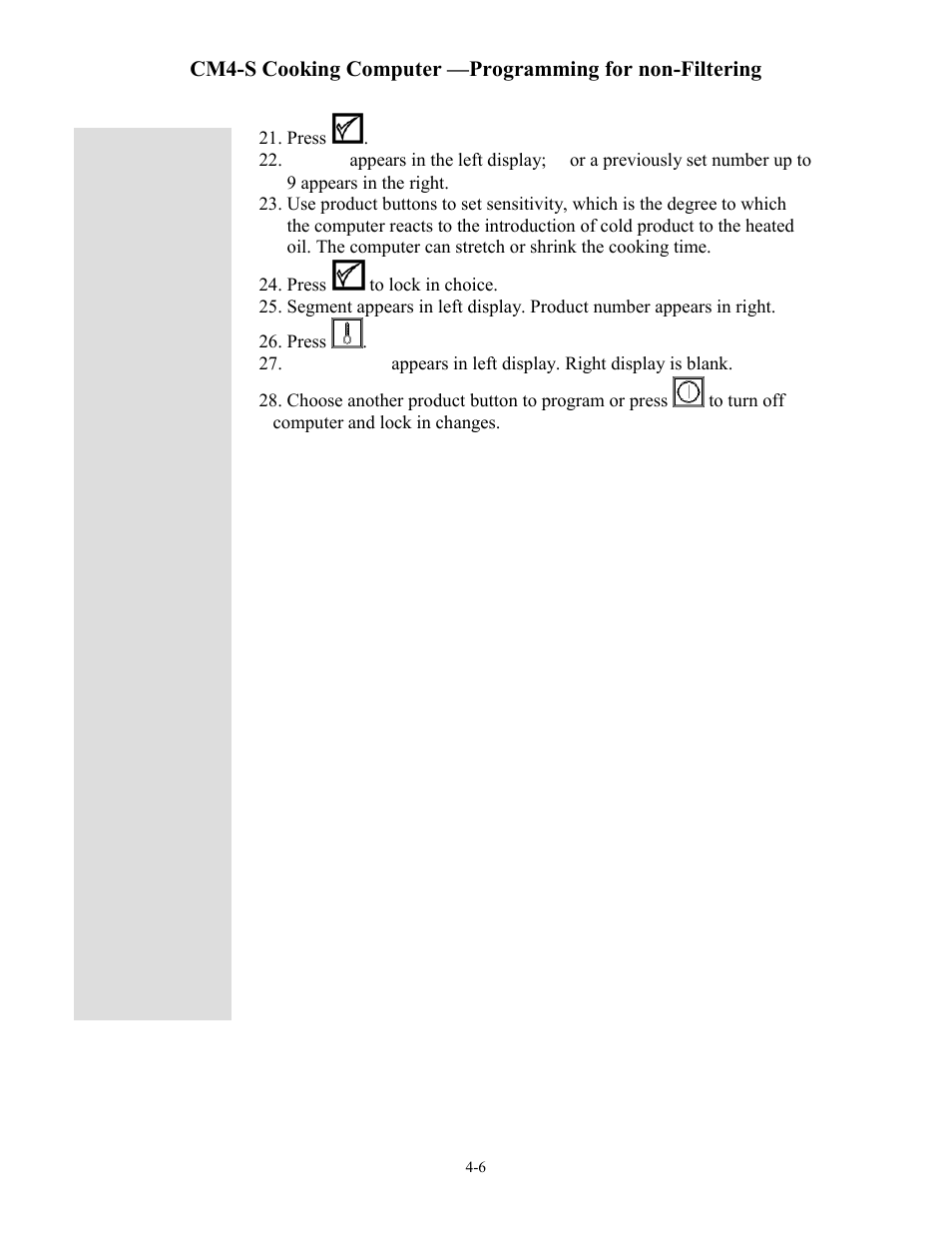 Frymaster cm45 s User Manual | Page 19 / 26