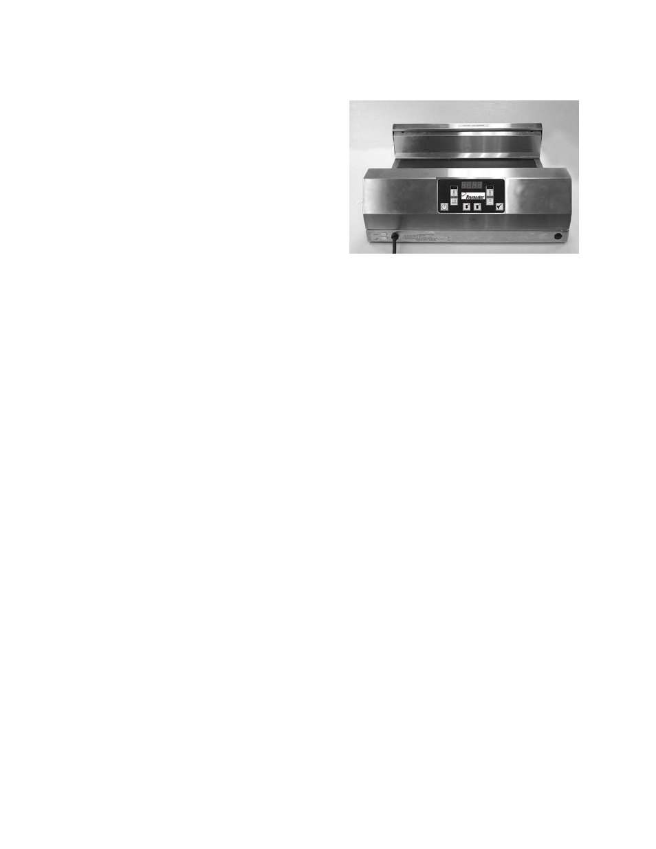 Frymaster Heated Landing Zone HLZ User Manual | 11 pages