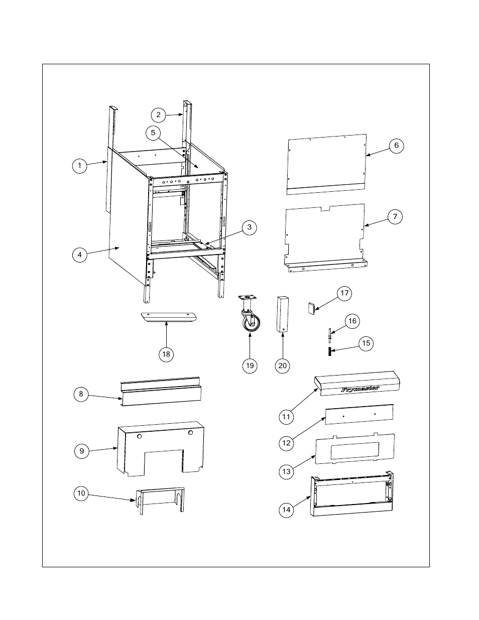 2 2.2 cabinetry | Frymaster 8196428 User Manual | Page 24 / 40