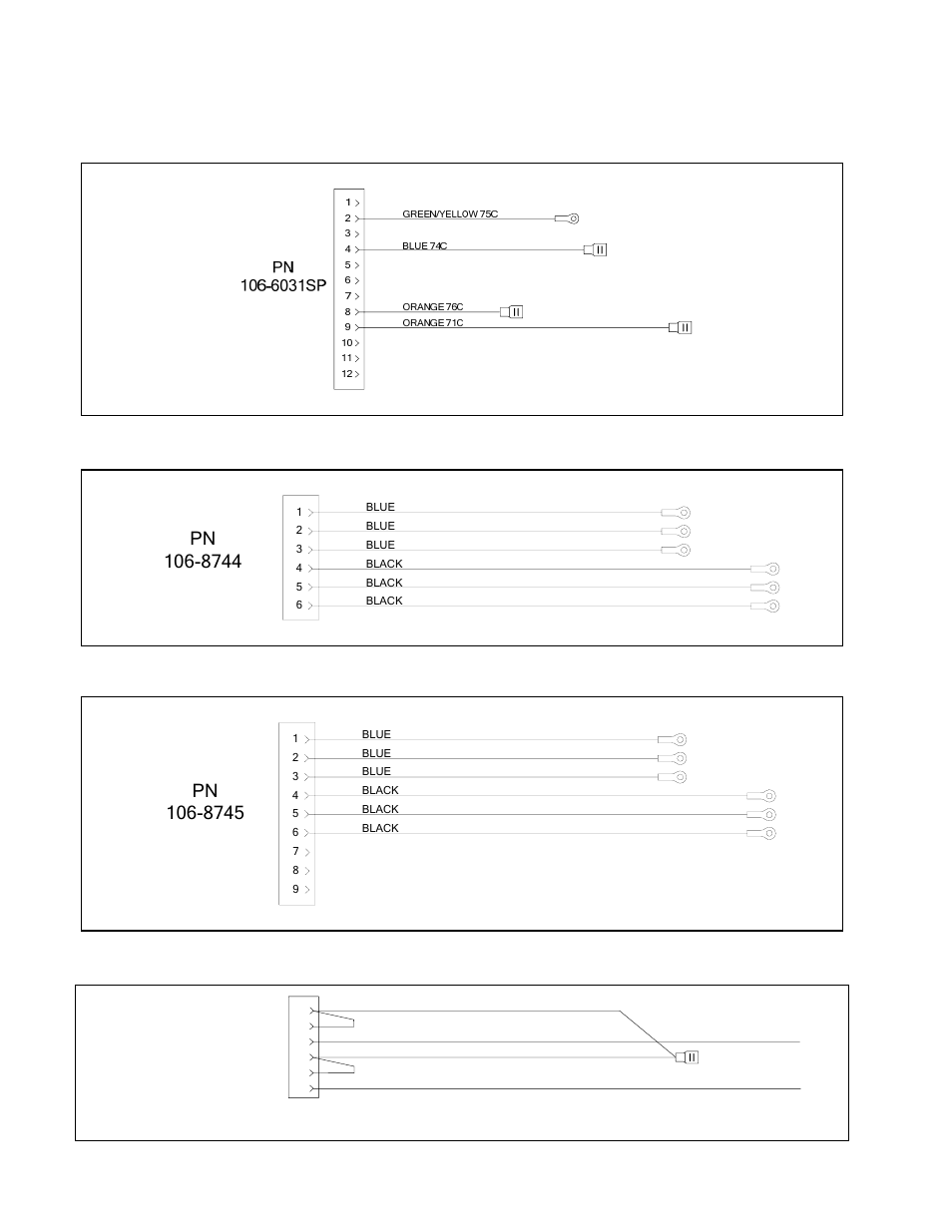 4 component box to filter pump harness | Frymaster 8196428 User Manual | Page 32 / 40