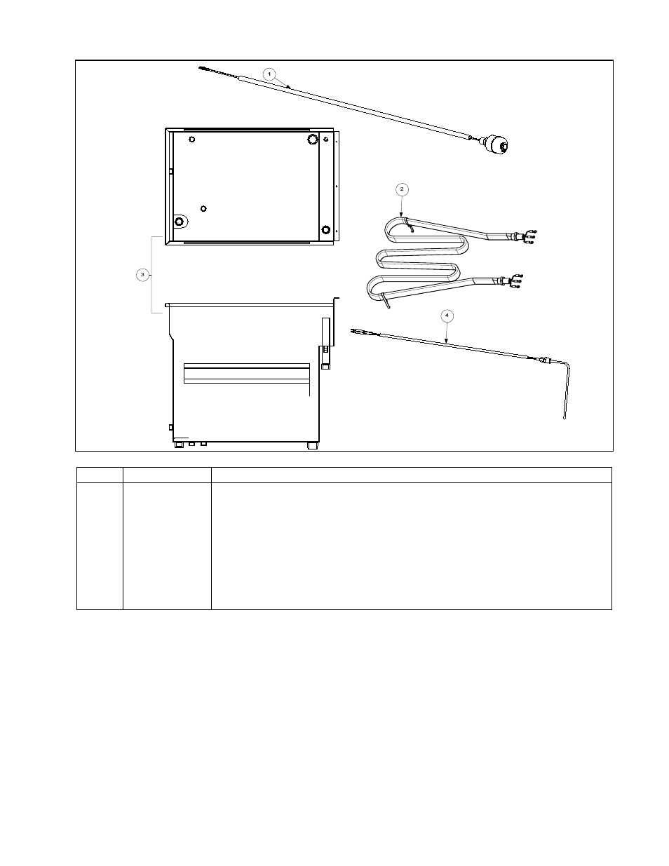 Fe155 rethermalizer chapter 2: parts list | Frymaster FE155 User Manual | Page 15 / 18