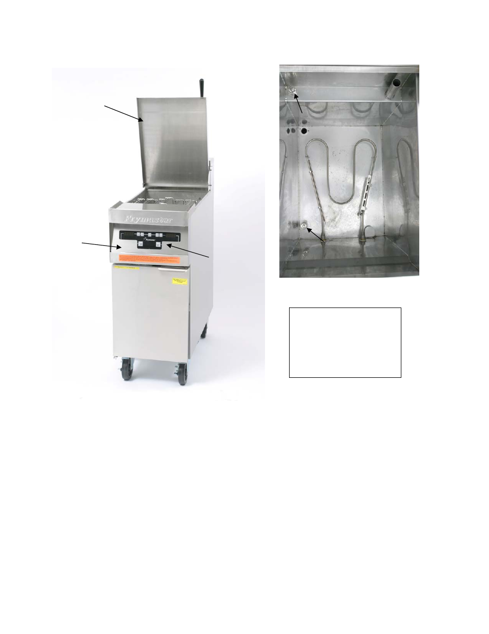 Chapter 1: overview/component replacement | Frymaster FE155 User Manual | Page 6 / 18