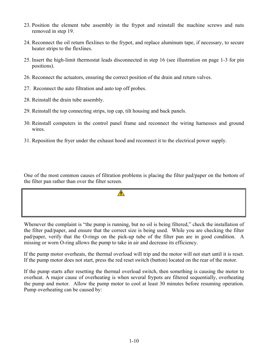 Frymaster LOV BIELA14 User Manual | Page 17 / 96