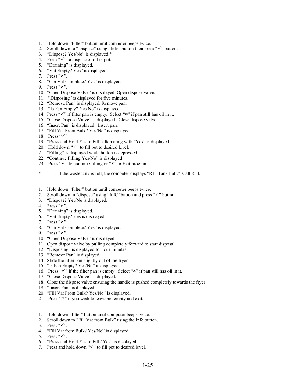 Frymaster LOV BIELA14 User Manual | Page 32 / 96