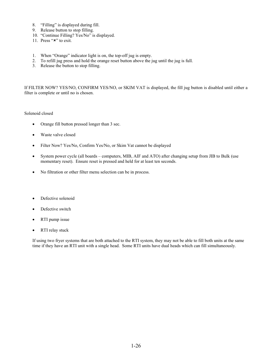 Frymaster LOV BIELA14 User Manual | Page 33 / 96