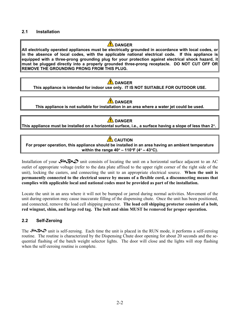 Frymaster SINBAD II User Manual | Page 8 / 17