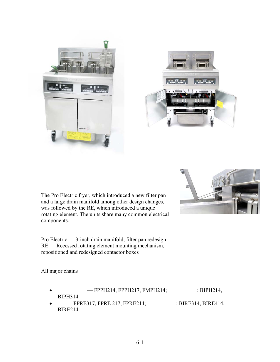 Pro electric/re | Frymaster 8196321 User Manual | Page 30 / 66