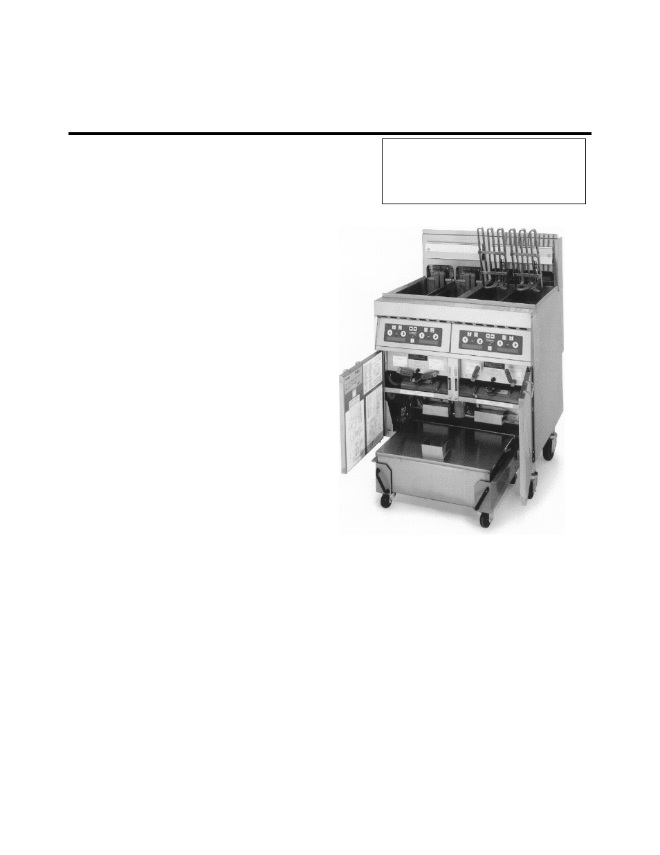 Frymaster H14 Series User Manual | 110 pages