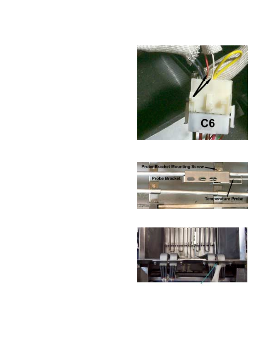 4: replace temperature probe (cont.) | Frymaster H14 Series User Manual | Page 54 / 110